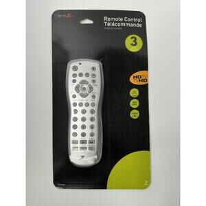 Rare Genuine Zenith Universal Remote Control Silver ZP305MH - TV, DVD, Cable New